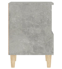 Nachttisch Betongrau 40x35x50 cm