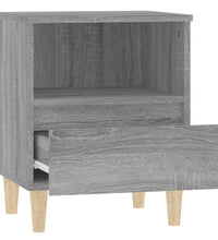 Nachttisch Grau Sonoma 40x35x50 cm