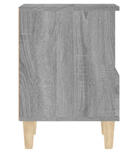 Nachttisch Grau Sonoma 40x35x50 cm