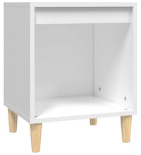 Nachttisch Weiß 40x35x50 cm Holzwerkstoff