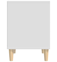 Nachttisch Weiß 40x35x50 cm Holzwerkstoff