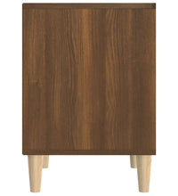 Nachttische 2 Stk. Braun Eichen-Optik 40x35x50 cm