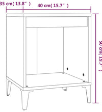 Nachttisch Sonoma-Eiche 40x35x50 cm