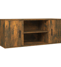 TV-Schrank Räuchereiche 100x35x40 cm Holzwerkstoff