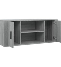 TV-Schrank Grau Sonoma 100x35x40 cm Holzwerkstoff