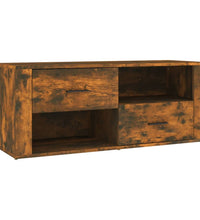 TV-Schrank Räuchereiche 100x35x40 cm Holzwerkstoff