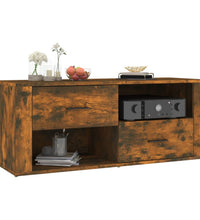 TV-Schrank Räuchereiche 100x35x40 cm Holzwerkstoff