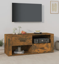TV-Schrank Räuchereiche 100x35x40 cm Holzwerkstoff