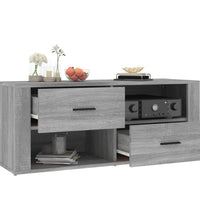 TV-Schrank Grau Sonoma 100x35x40 cm Holzwerkstoff