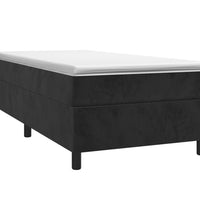 Bettgestell Schwarz 90x190 cm Samt