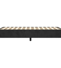 Bettgestell Schwarz 90x190 cm Samt