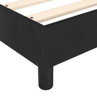 Bettgestell Schwarz 90x190 cm Samt
