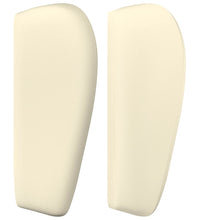 Kopfteil mit Ohren Creme 83x23x78/88 cm Kunstleder