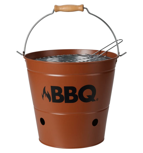 ProGarden Grilleimer BBQ 26 cm Dunkelorange