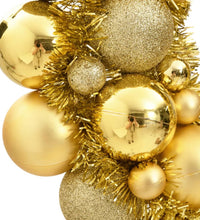 Weihnachtskranz Golden 45 cm Polystyrol