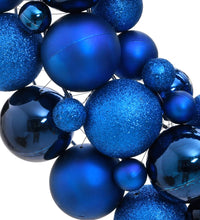 Weihnachtskranz Blau 45 cm Polystyrol
