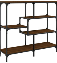 Konsolentisch Braun Eichen-Optik 103x32x95 cm Holzwerkstoff