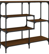 Konsolentisch Braun Eichen-Optik 103x32x95 cm Holzwerkstoff