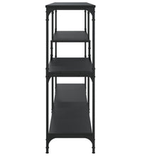 Konsolentisch Schwarz 160x32x95 cm Holzwerkstoff