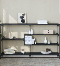 Konsolentisch Schwarz 160x32x95 cm Holzwerkstoff