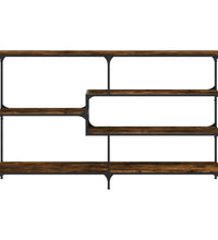 Konsolentisch Räuchereiche 160x32x95 cm Holzwerkstoff
