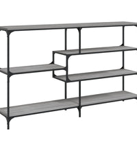 Konsolentisch Grau Sonoma 160x32x95 cm Holzwerkstoff