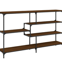 Konsolentisch Braun Eichen-Optik 160x32x95 cm Holzwerkstoff
