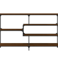 Konsolentisch Braun Eichen-Optik 160x32x95 cm Holzwerkstoff