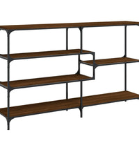 Konsolentisch Braun Eichen-Optik 160x32x95 cm Holzwerkstoff