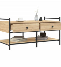 Couchtisch Sonoma-Eiche 99x50x50 cm Holzwerkstoff