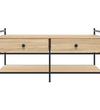 Couchtisch Sonoma-Eiche 99x50x50 cm Holzwerkstoff