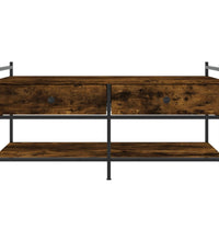 Couchtisch Räuchereiche 99x50x50 cm Holzwerkstoff