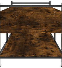 Couchtisch Räuchereiche 99x50x50 cm Holzwerkstoff