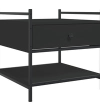 Couchtisch Schwarz 50x50x50 cm Holzwerkstoff