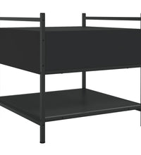 Couchtisch Schwarz 50x50x50 cm Holzwerkstoff