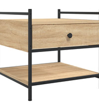 Couchtisch Sonoma-Eiche 50x50x50 cm Holzwerkstoff