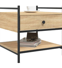 Couchtisch Sonoma-Eiche 50x50x50 cm Holzwerkstoff