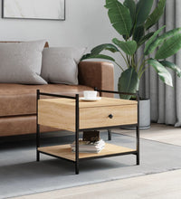 Couchtisch Sonoma-Eiche 50x50x50 cm Holzwerkstoff