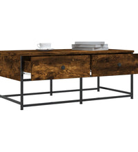 Couchtisch Räuchereiche 100x51x40 cm Holzwerkstoff