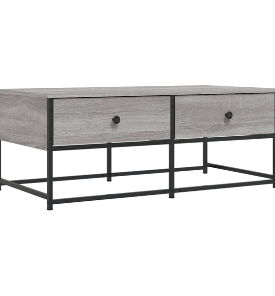 Couchtisch Grau Sonoma 100x51x40 cm Holzwerkstoff