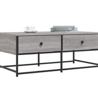 Couchtisch Grau Sonoma 100x51x40 cm Holzwerkstoff