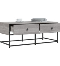 Couchtisch Grau Sonoma 100x51x40 cm Holzwerkstoff