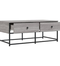 Couchtisch Grau Sonoma 100x51x40 cm Holzwerkstoff