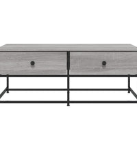 Couchtisch Grau Sonoma 100x51x40 cm Holzwerkstoff