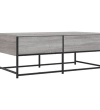 Couchtisch Grau Sonoma 100x51x40 cm Holzwerkstoff