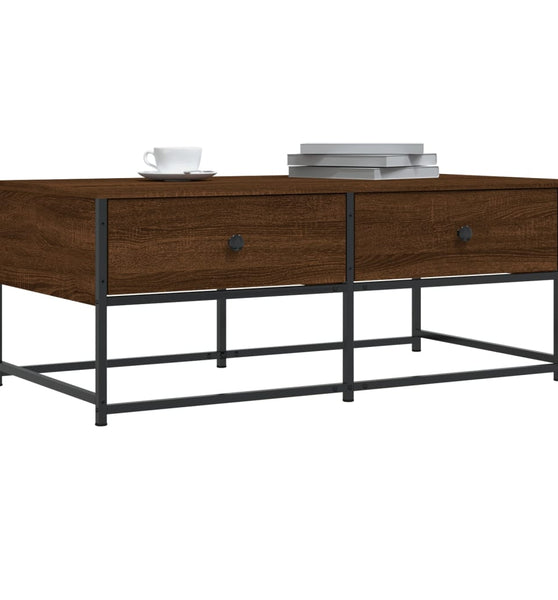 Couchtisch Braun Eichen-Optik 100x51x40 cm Holzwerkstoff