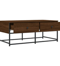 Couchtisch Braun Eichen-Optik 100x51x40 cm Holzwerkstoff
