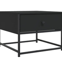 Couchtisch Schwarz 51x51x40 cm Holzwerkstoff