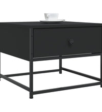 Couchtisch Schwarz 51x51x40 cm Holzwerkstoff