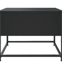 Couchtisch Schwarz 51x51x40 cm Holzwerkstoff